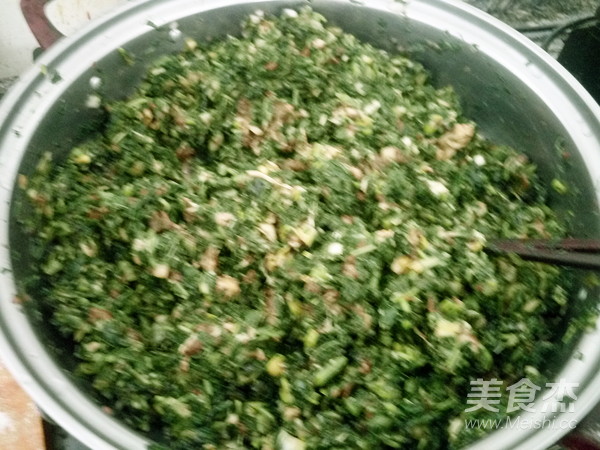 野苋菜猪肉包子