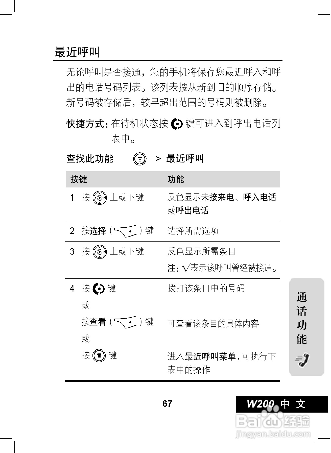 摩托罗拉W200手机使用说明书:[7]
