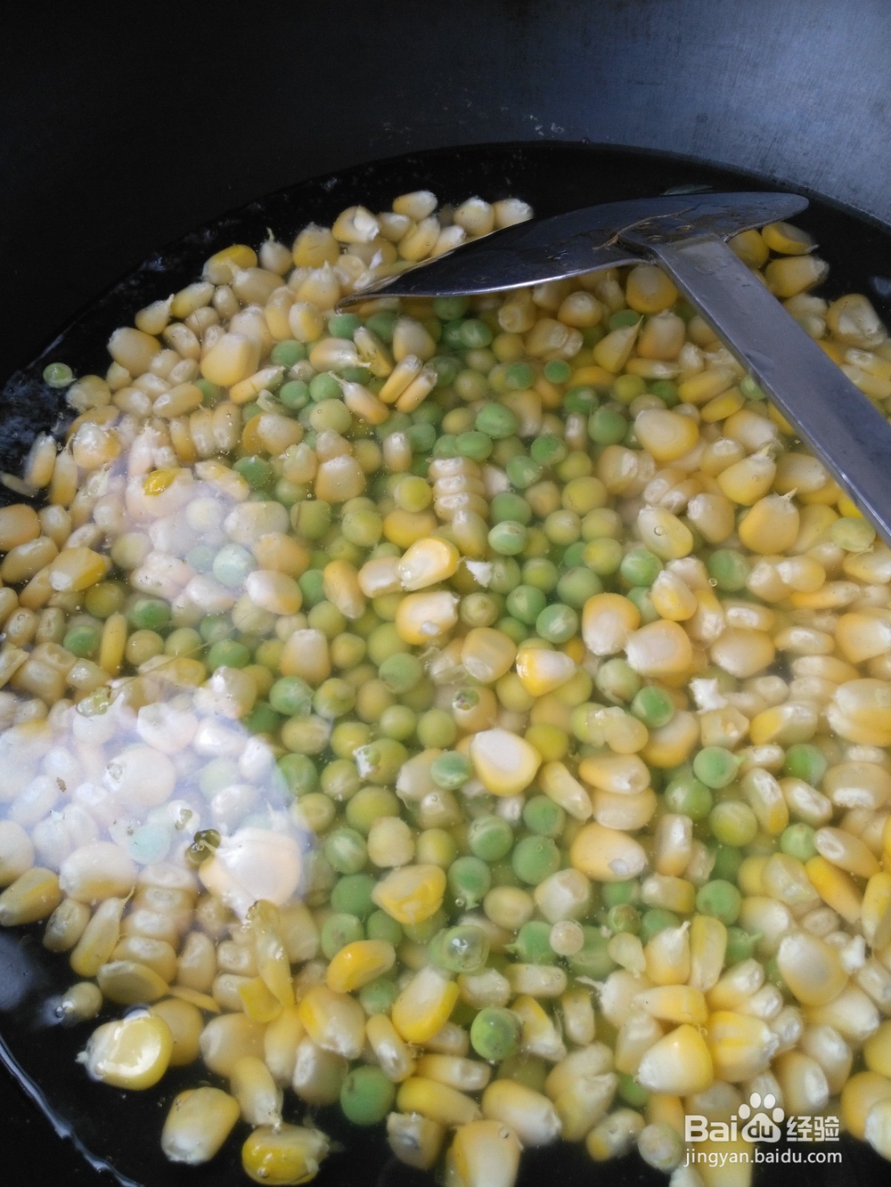 豌豆玉米炒肉丁的家常做法