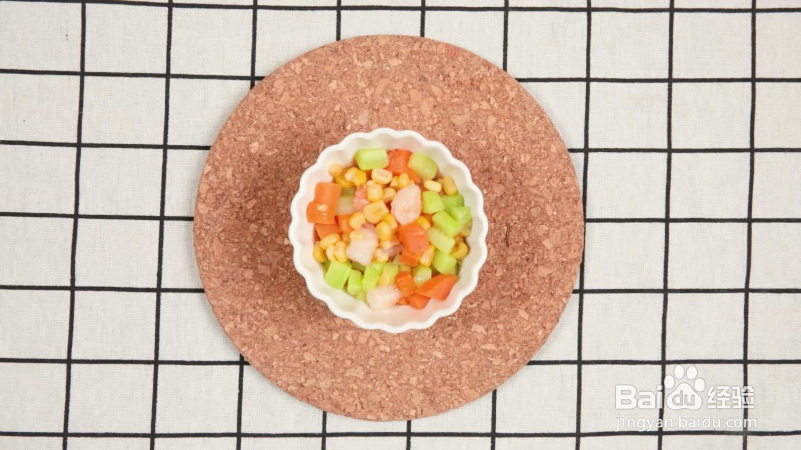 三色炒虾仁怎么做