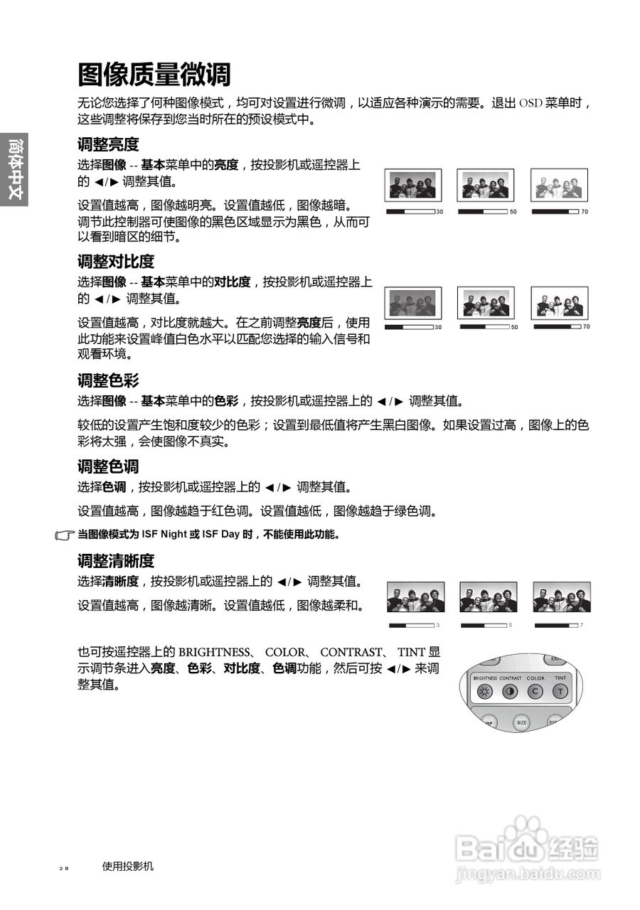 明基BenQ W6000型投影机说明书:[3]