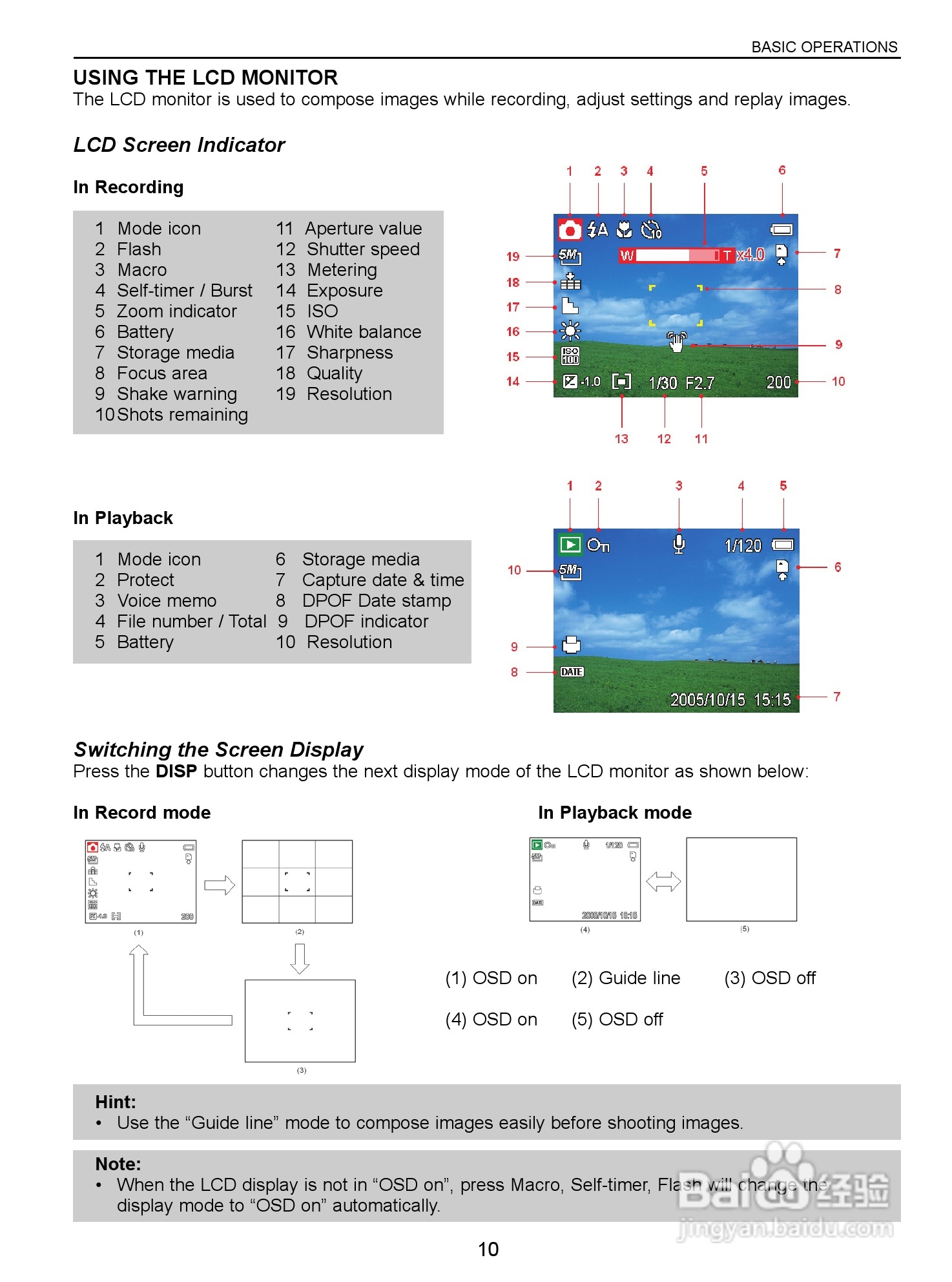 JENOPTIK JD 5.0 z3 EasyShot数码相机说明书:[2]