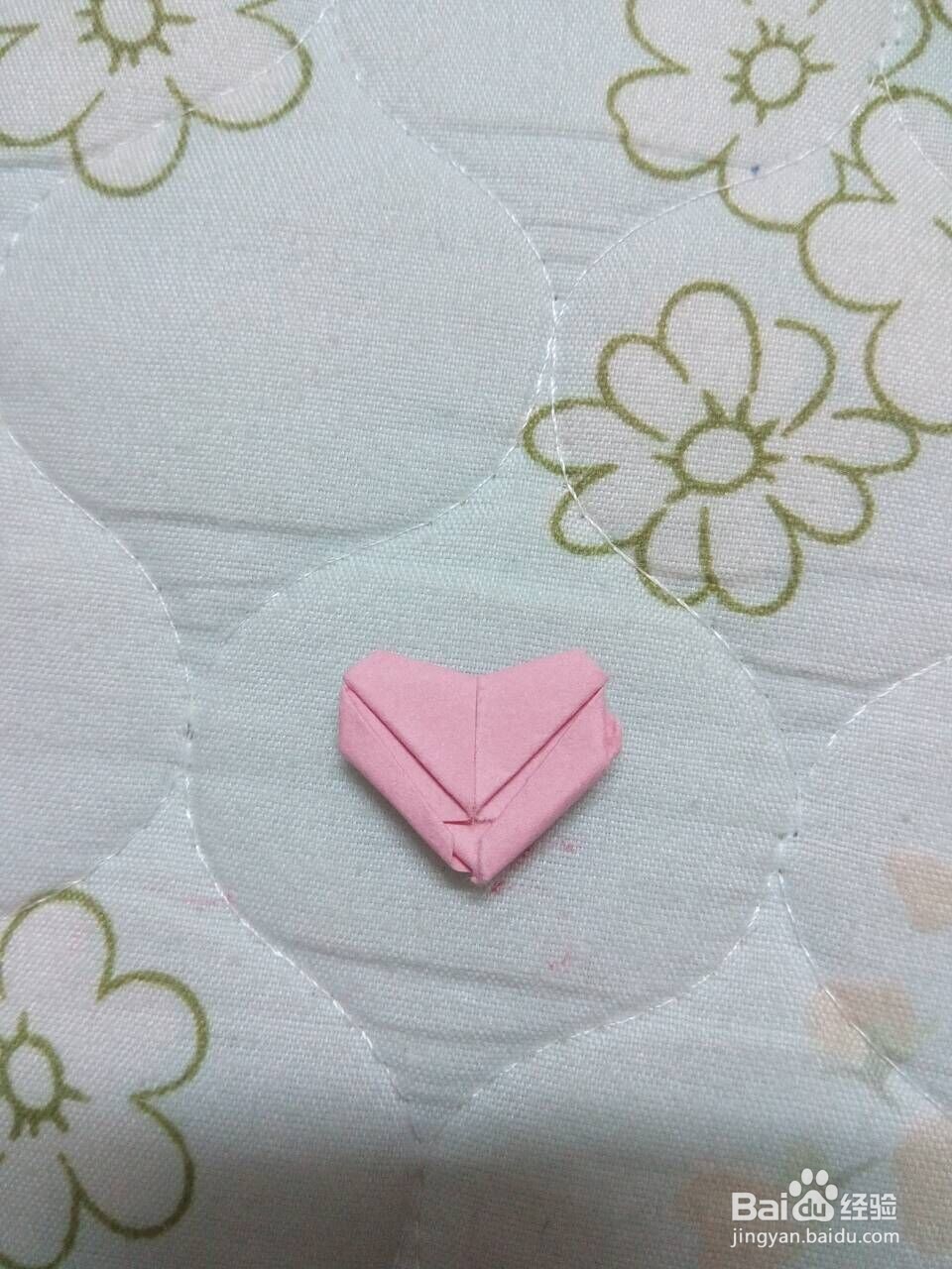 怎么用折纸折爱心