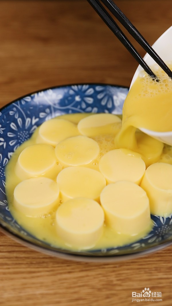 蒸蒸日上—豆腐虾仁蛋羹