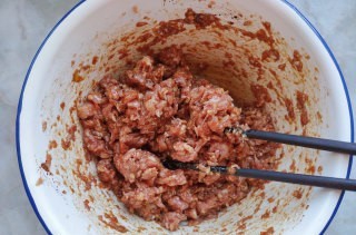 红烧茄盒制作的步骤