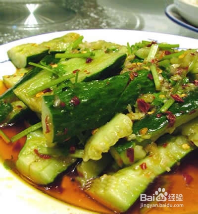 吃货自己做：[24]夏凉菜:精品拍黄瓜