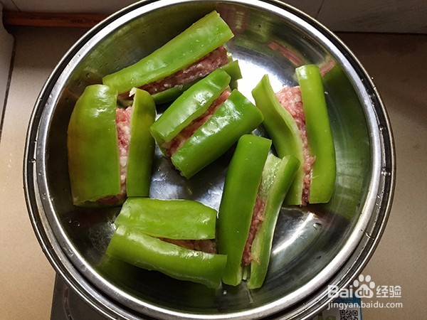 怎样做榄菜酿尖椒