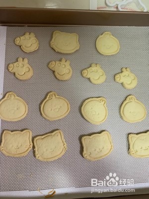 黄油卡通图案饼干的做法