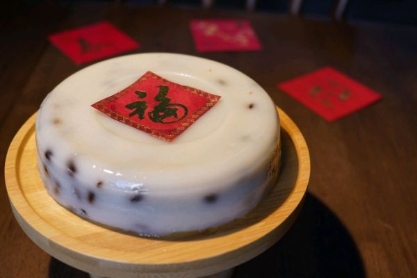 红豆椰奶油年糕