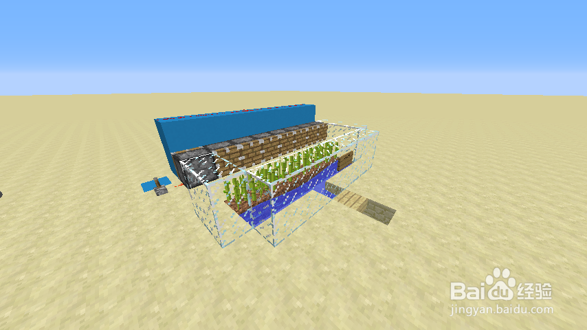 我的世界自动甘蔗收割机