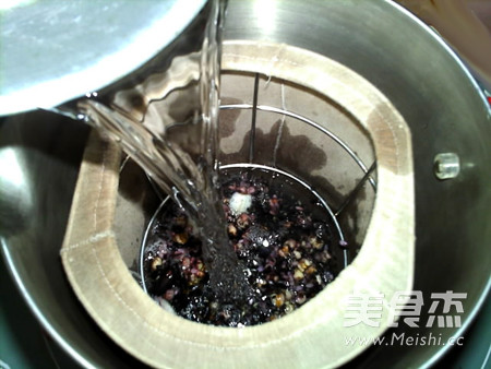 养肾三黑米糊