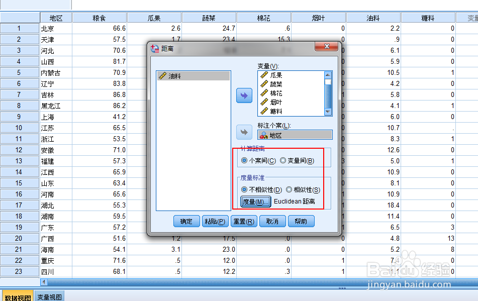 SPSS教程(20)-距离相关分析