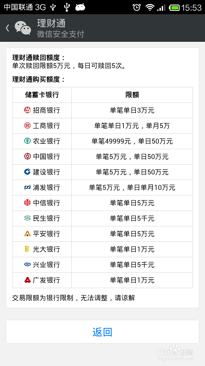 微信理财通怎么赎回