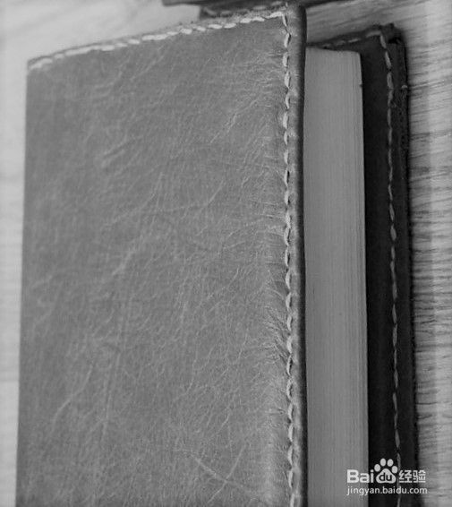 简单皮质书套制作