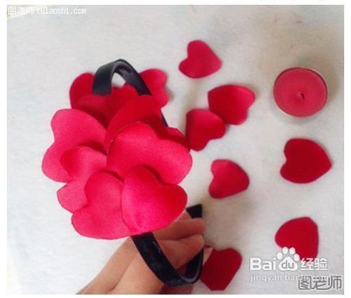 手工制作爱心发箍