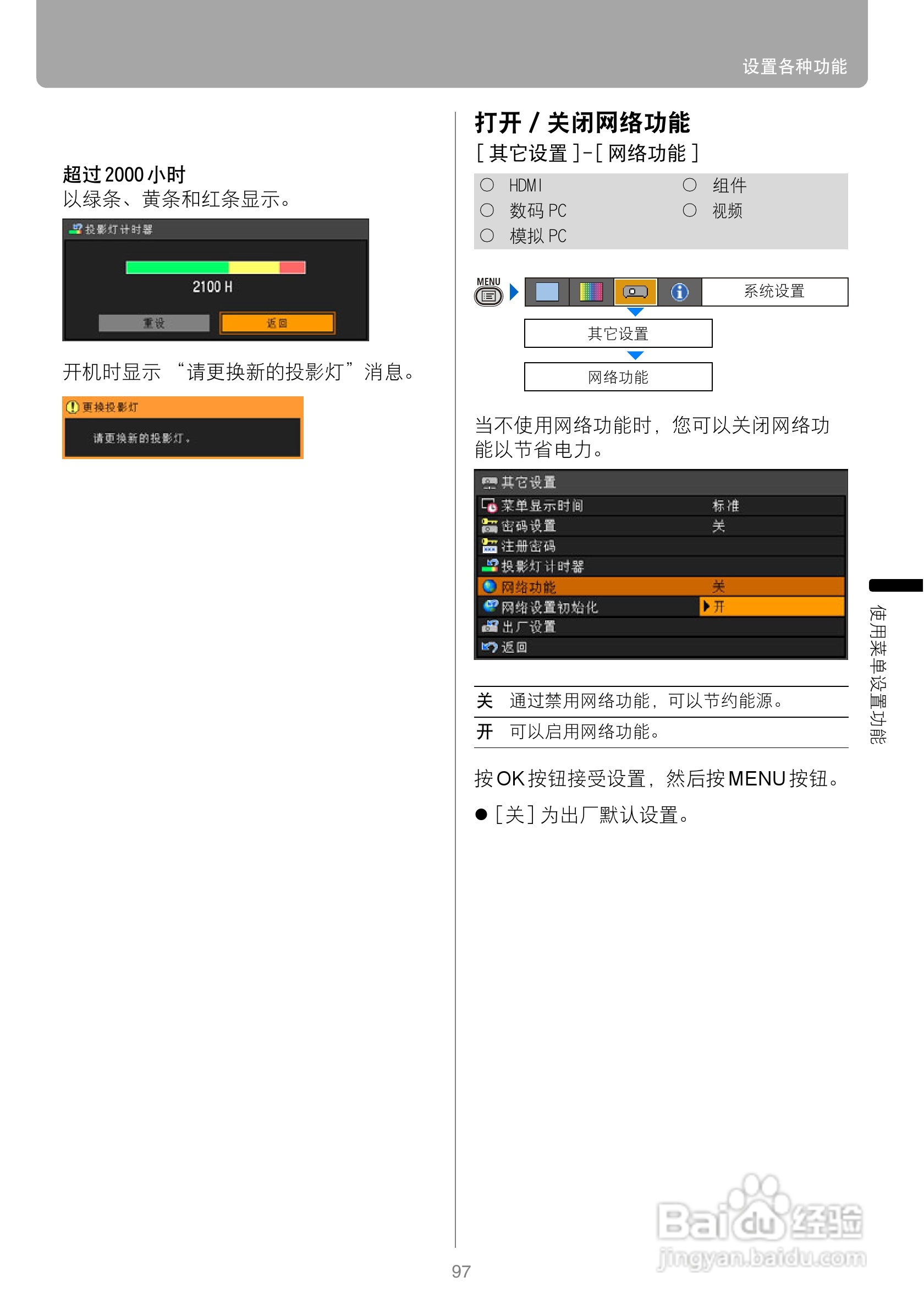 佳能WUX10投影仪使用说明书:[10]