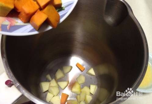 金瓜苹果米糊是怎么做的?家常做法教程