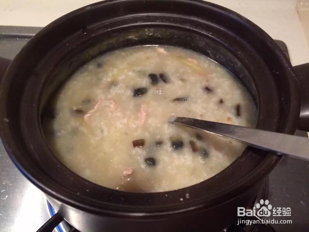 皮蛋瘦肉粥做法