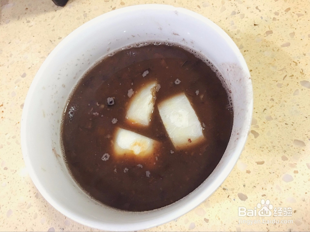 （电饭锅版）日式烤年糕红豆汤