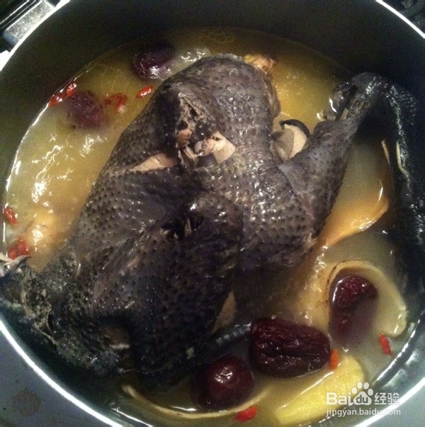 参芪双枣乌鸡汤