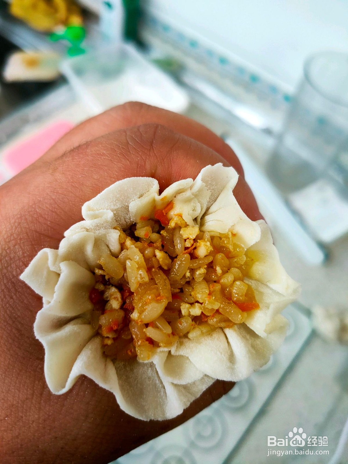 热呼呼的烧麦呀的做法