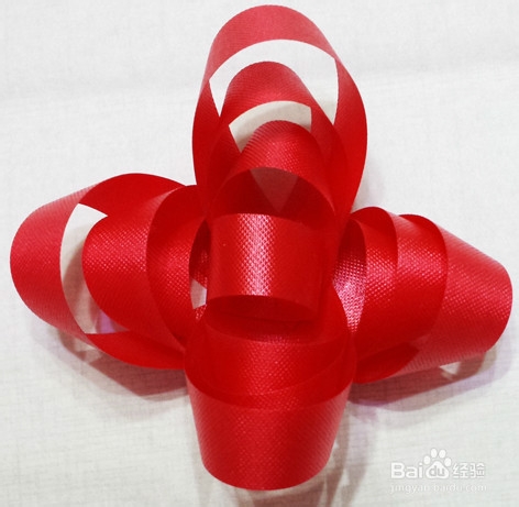 怎样做漂亮的包装花结：[8]圆圆满满