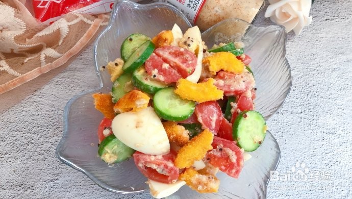 三色藜麦沙拉怎么做?