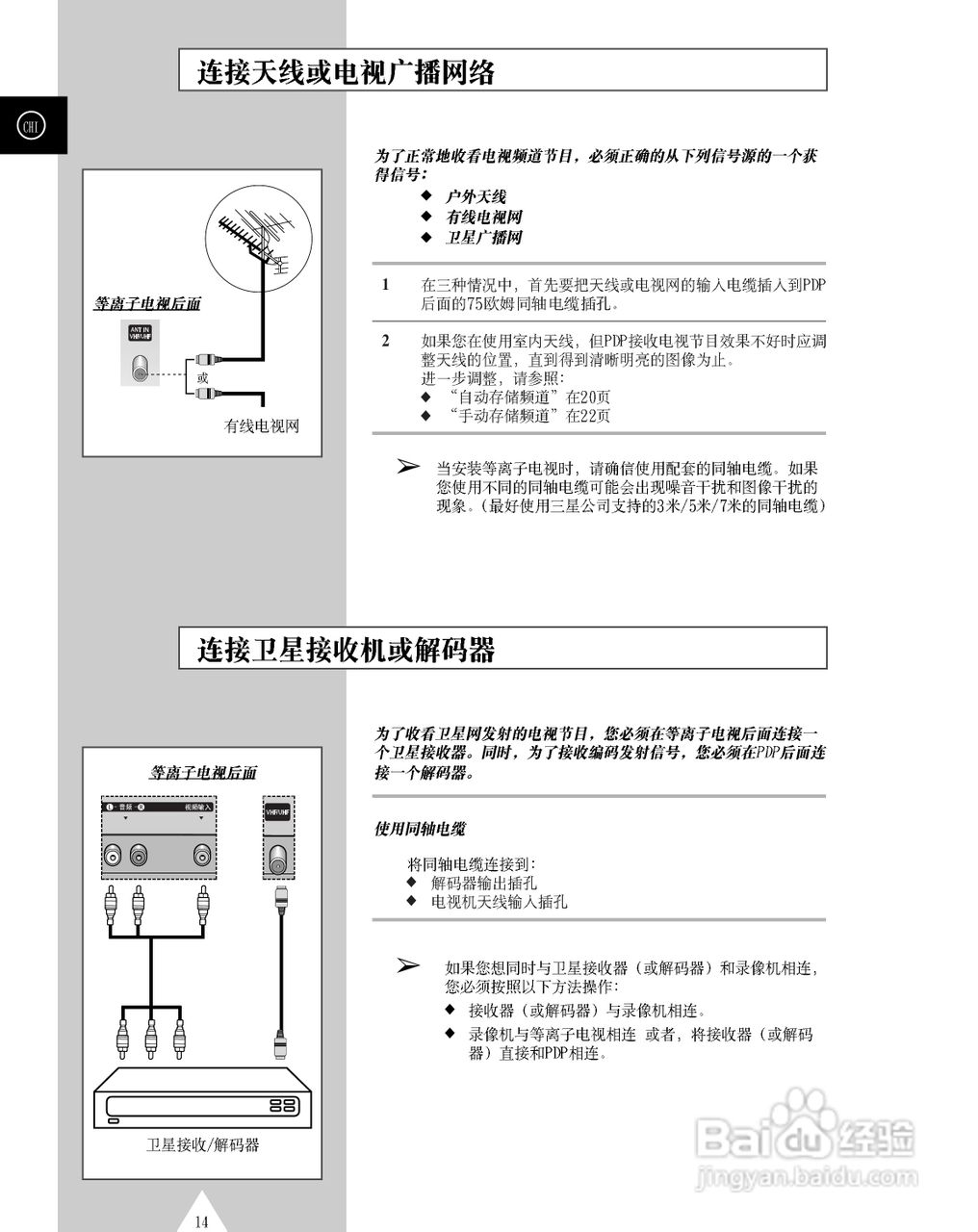 三星PS-50P3H等离子彩电使用说明书:[2]