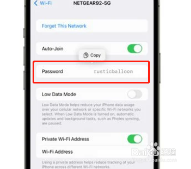 苹果ios16查询wifi网络密码教程介绍