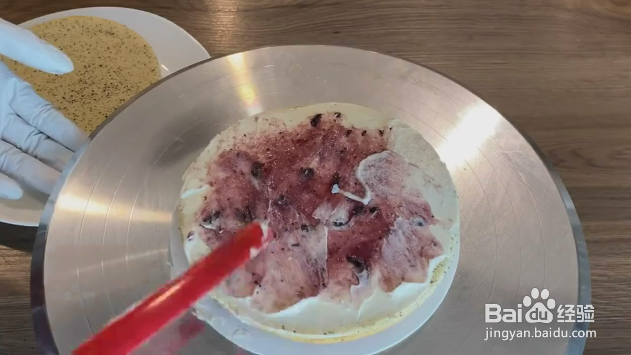 如何制作蓝色的蛋糕