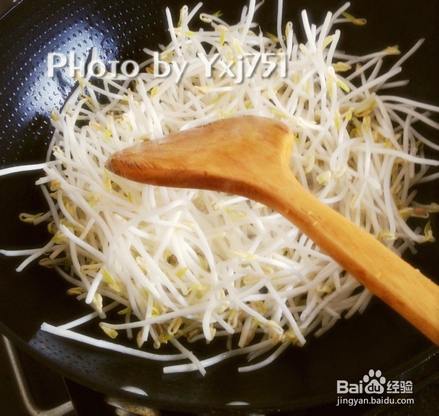 家常小炒:豆芽炒海带