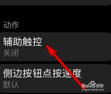 苹果手表手势操作在哪设置