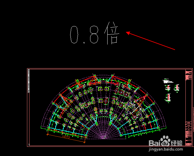 CAD快速看图如何设置比例（测量数据不对）？