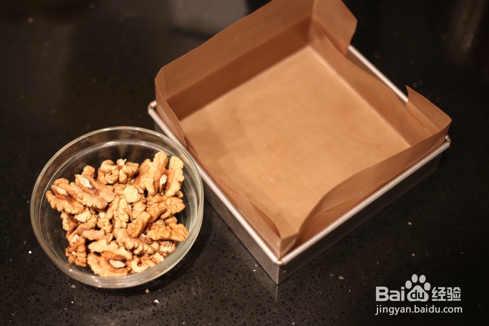 看完就会的花生酱布朗尼