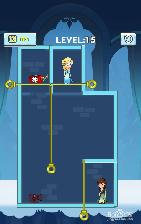 Girl Rescue Pins的Level 15怎样通关