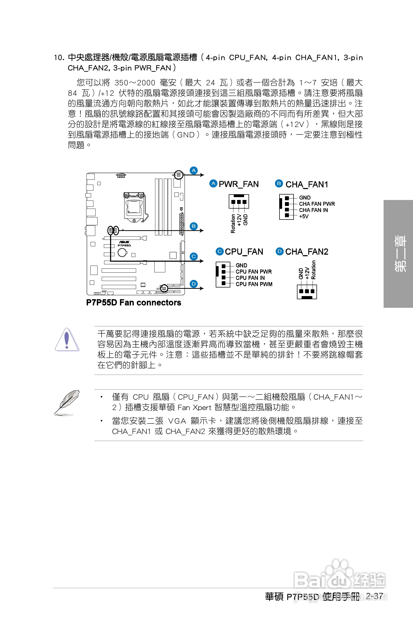 华硕 P7P55D主板说明书:[6]