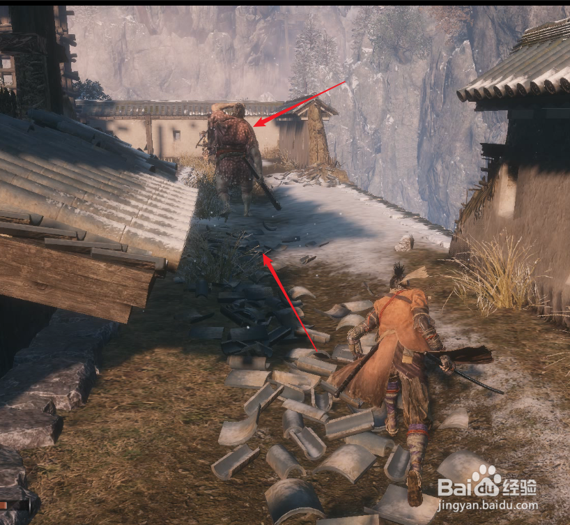 只狼图文攻略27:前往鬼形部BOSS场景