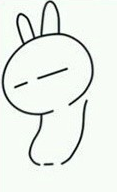 教你画流氓兔的简笔画