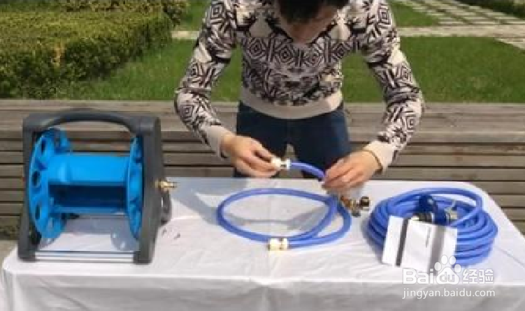 汽车水管接到水龙头上就冲掉了怎么办