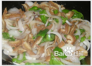 牛肉家常菜肴---牛肚炒洋葱