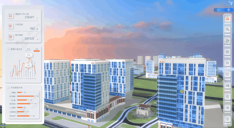 搭建智慧园区可视化管理平台