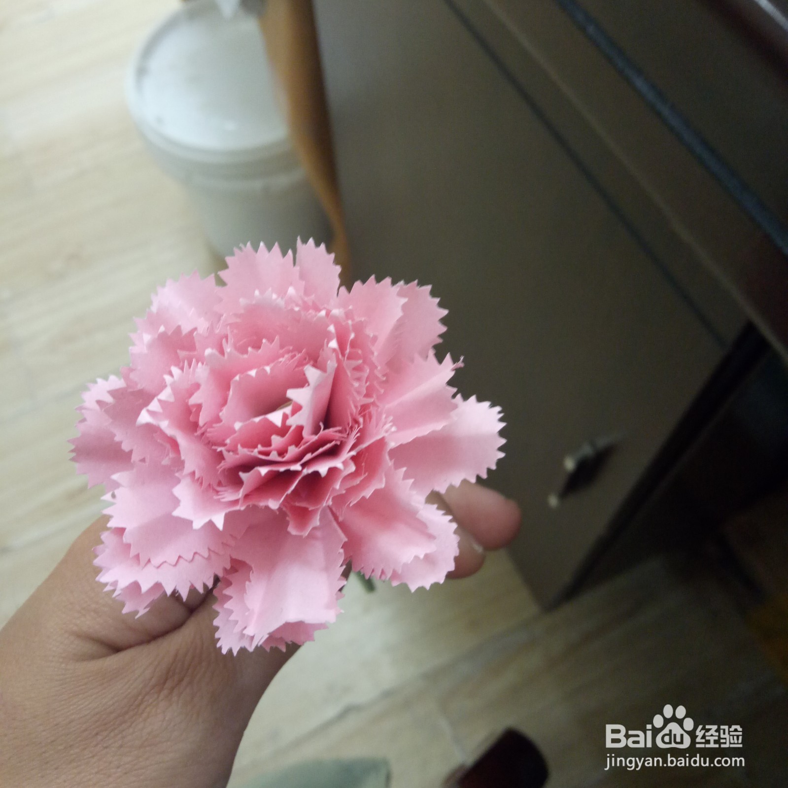 拆纸花手工制作