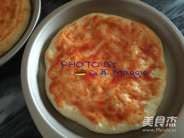 夏日缤纷披萨（自制披萨皮）