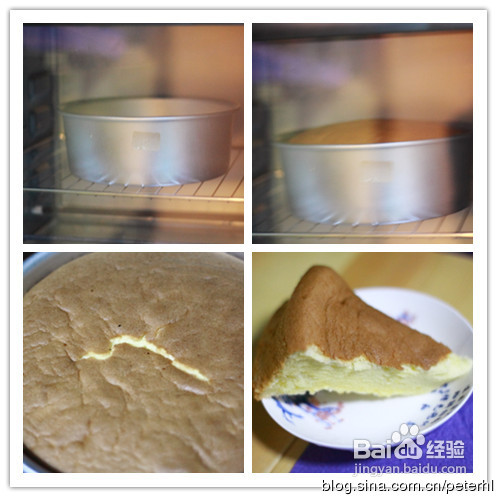 新手尝试戚风蛋糕