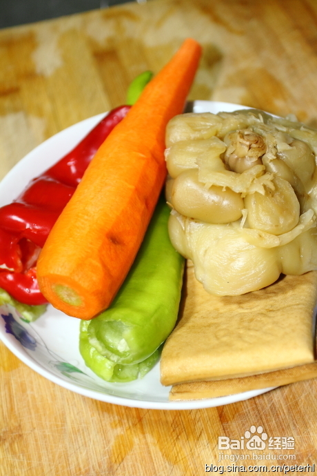 家常菜之榨菜丝炒豆干