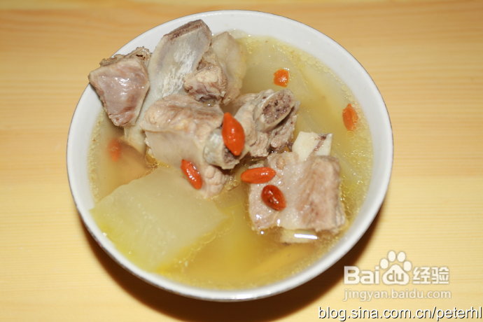 冬瓜枸杞排骨汤