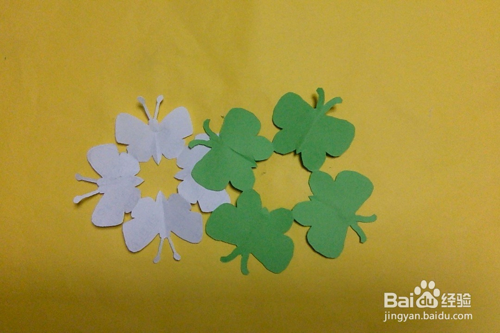 怎样剪窗花?创意蝴蝶团花的剪法