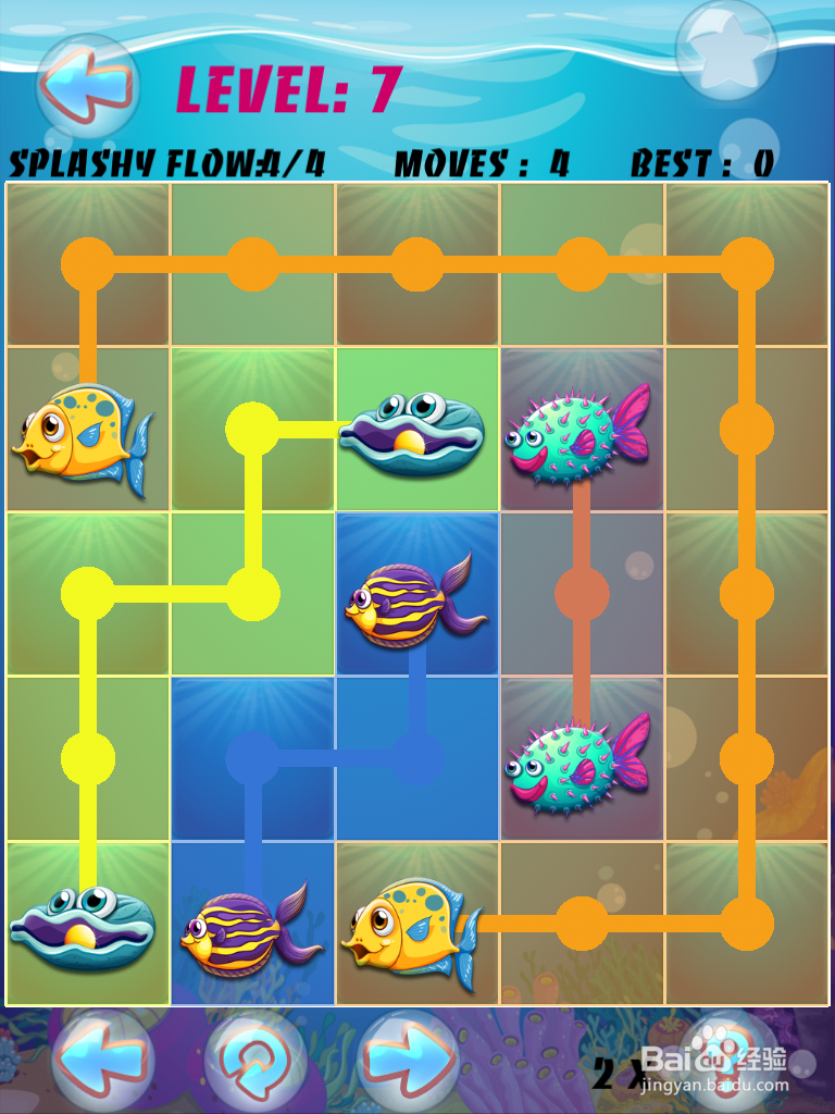 a splashy water safari fish flow游戏攻略1-30