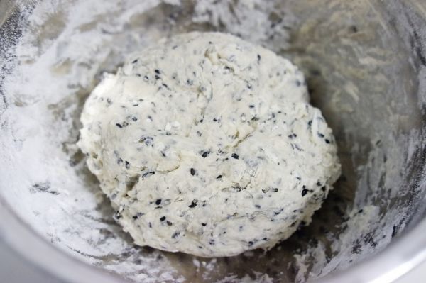 #2018年我学会的一道菜#低卡芝麻贝果