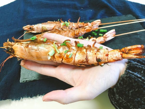 蒜香烤阿根廷红虾